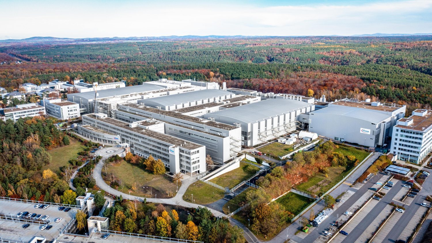 Một khu nhà máy của Infineon - công ty sản xuất chất bán dẫn lớn nhất CHLB Đức